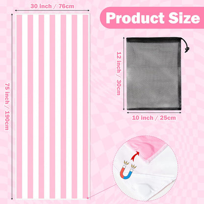 magnetic beach towels