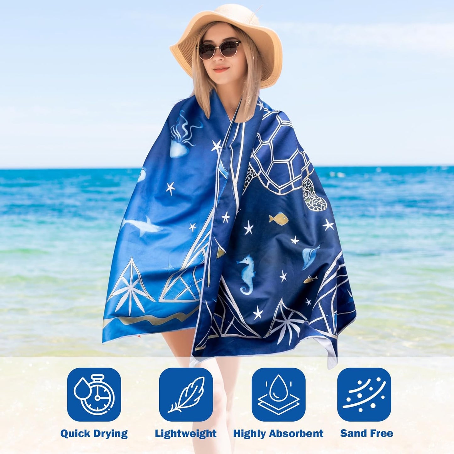 magnetic beach towels